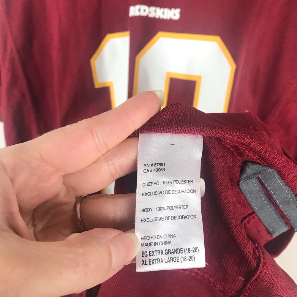 NFL GRIFFIN III Redskin Youth Jersey - Picture 7 of 7
